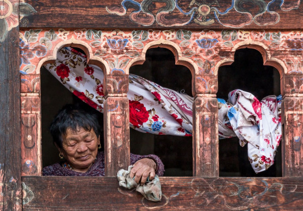 Bhoutan fenêtre - Patrick ROUCH